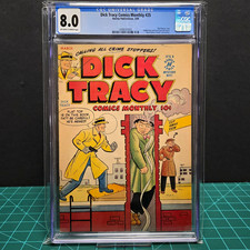 Dick Tracy Comics Monthly #25 - CGC 8.0 OW/W - 1950 Harvey - Chester Gould picture