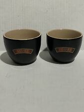 Bailey's Irish Cream -Set of  2Yours & Mine Expresso Coffee Cups Mugs New No Box picture