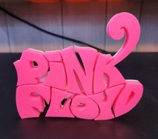 Pink Floyd 3D printed Logo Sign Wall Desk Shelf Art picture