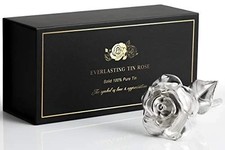 Beszone Tin Rose 10Th Anniversary For Her Gift - Tin Gift 10 Year Wedd picture