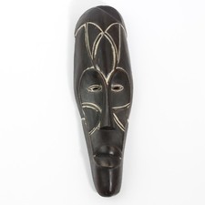 AFRICAN TRIBAL WOODEN MASK picture