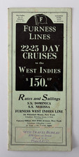 1935 Furness West Indies Line Cruise Brochure SS Nerissa Dominica picture