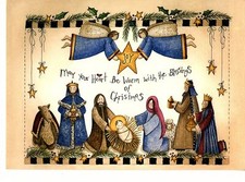 MAY YOUR HEART BE WARM WITH BLESSINGS OF CHRISTMAS INSPIRATIONAL CARD (7) picture