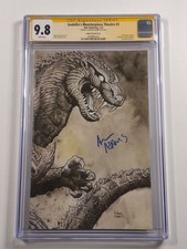 Godzilla's Monsterpiece Theater #3 CGC 9.8 Sig Series Signed Arthur Adams picture