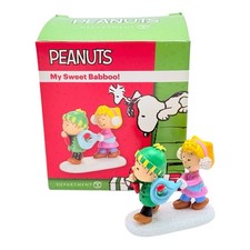 Department 56 My Sweet Babboo Peanuts Figurine RETIRED Christmas Village NEW picture