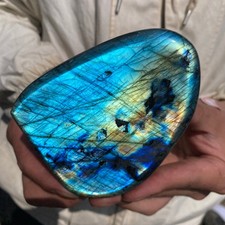 1.2lb Natural Gorgeous Labradorite Quartz Crystal Stone Specimen Healing picture