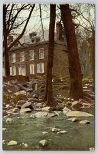 Fort Johnson & The Kayaderosseras Creek, Amsterdam NY New York Postcard 1910s picture