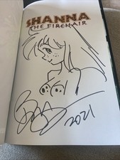 2019 Shanna the Firehair Comic Signed & Caricature By Ben Dunn In 2021 picture
