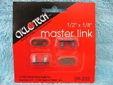 NOS 80 s SCHWINN STINGRAY & MIDDLEWEIGHT COASTER BRAKE 1/2 X 1/8 MASTER LINK KIT picture