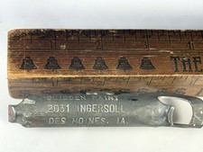 VTG F.B. WILLIAMS PAINT CAN OPENER GLIDDEN PAINT 2031 INGERSOLL DES MOINES IOWA picture