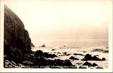 1947 RPPC Tillamook Lighthouse Seaside Oregon Vintage Postcard 4P24-30 picture