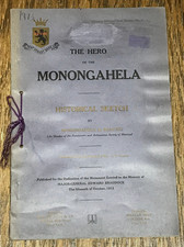 1913 The Hero Of The Monongahela Historical Sketch, Beaujeu, French & Indian War picture