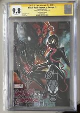 King in Black Gwenom vs Carnage 1 CGC 9.8 Bird City Signed & Sketch Greg Horn picture