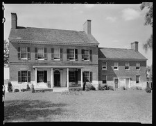 Photo:Centerville MD Reeds Creek Estate Brick House Fanlight Porch 1930s picture