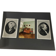 Vintage Scrapbook Page Goethehaus Goethe Parents Room Paulskirche Germany Photos picture