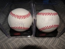 Cheech and Chong signed Baseballs picture
