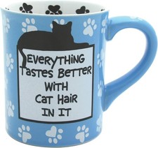 Our Name is Mud “Cat Hair” Stoneware Mug, 16 oz. picture