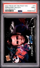 2021 Pieces Of The Past Historical Edition #71 Abraham Lincoln Colorways PSA 9 picture