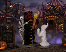 Lemax Spooky Town YOU MUST BE THIS TALL? #22008 • RETIRED • NEW picture