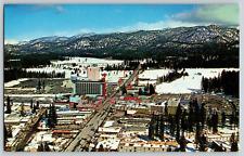 Aerial View Postcard~ Harvey's Wagon Wheel Hotel & Casino~ Lake Tahoe, NV picture