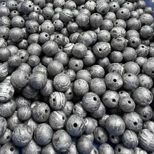 1PCS 100% Natural Aletai Iron Meteorite 10mm Bead With Certificate picture