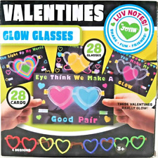 Eye Glasses Valentines Glow Glasses Luv Notes 4 Designs picture