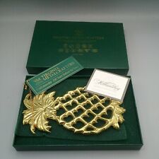 Virginia Metal Crafters Reserve Collection 1999 Brass Pineapple 8.5