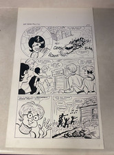 Bunny #16 original comic art 1970 PSYCHEDELIC SHACK PARTY ZOOVE GROOVE picture