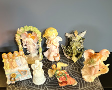 Seraphim Classics Resin Angel Figurines Mixed Lot Cassandra Noelle Midwest picture