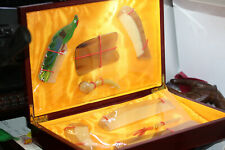 Chinese Ladies Handmade Comb Set Decorative Women's Luxury Mahogany Box Gift Set picture