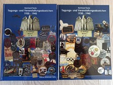 German conference and event badges 1930-1945 WWII in 2 vol. Catalog Book 368 picture