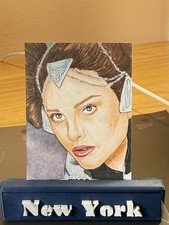 2026 Topps Chrome Star Wars Jenn DePaola Sketch Card 1/1 Original Art picture