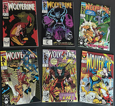 Wolverine #30 31 41 42 49 51 Marvel Comics Lot of 6 1990-92 picture