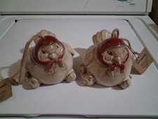 Pier One Imports Mamma Bird With Babies Set Of Two With Tags picture