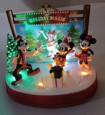 Disney Ruz Winter Magic Animated Lights Music Mickey & Minnie & Goofy Christmas picture