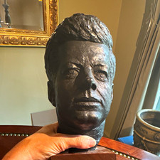 1964 John F Kennedy JFK Bust Edward Schillaci Austin Productions Sculpture picture