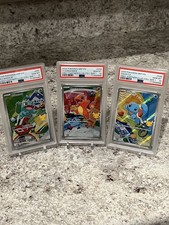 Sequential Pokémon PSA   10 First Partner Illustration  Ser 1 EN 2026 9-Card Lot picture