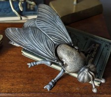 Vintage bronze ashtray - 
