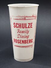 Vintage SCHULZE Family Dining ROSENBERG 1965 22oz Cup picture