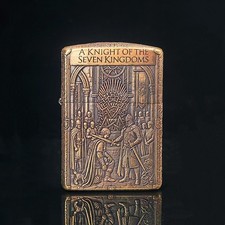 A Knight of the Seven Kingdoms – Zippo Armor Brass 3D Relief picture