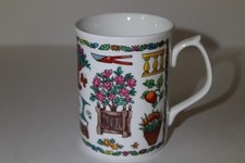 Duchess Fine Bone China 8 oz Gardening Themed Coffee / Tea Mug - Made in England picture