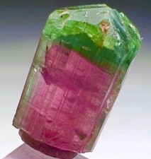 Rare Watermelon Tourmaline Crystal Raw Rough Mozambican Specimen Cluster  picture