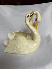 Vintage Camark White Swan Planter picture