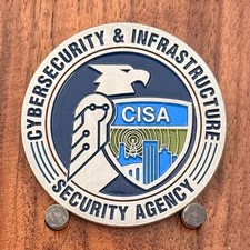 U.S. DH CISA Cybersecurity and Infrastructure Security Challenge Coin  1#32 picture