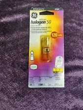 GE Lighting 97665 Q50G8/SCD 50W Quartz Halogen Lamp G8, T4, 2 Pin Light Bulb picture