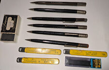 Vintage Lot of 6 Skilcraft US Government Mechanical Pencil with Lead Refills picture