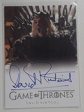 2023 David Rintoul as King Aerys II Targaryen Game of Thrones Full Bleed Auto picture