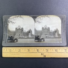 Parliament Buildings Stereoview Keystone View Co. Toronto Canada 1910s Car picture