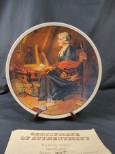 1979 NORMAN ROCKWELL MOTHERS DAY PLATE 