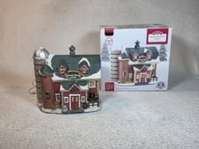 Holiday Time Country Charm 2021 Meadow Brook Farm Christmas Village Lighted. picture